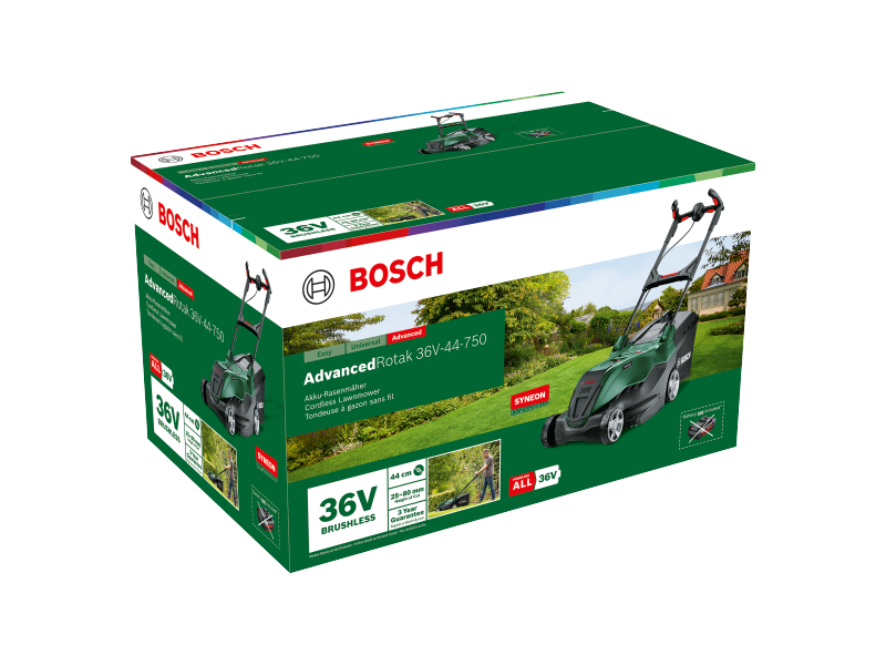 Akumulatorska kosilnica Bosch AdvancedRotak 36V-44-750, 06008B9G02